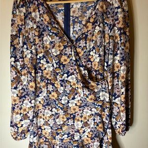 Altar’d State Floral Long Sleeve Dress